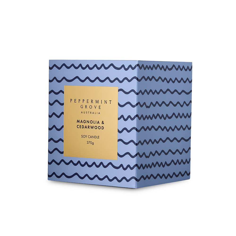 Magnolia & Cedarwood Ltd Ed Candle - Peppermint Grove