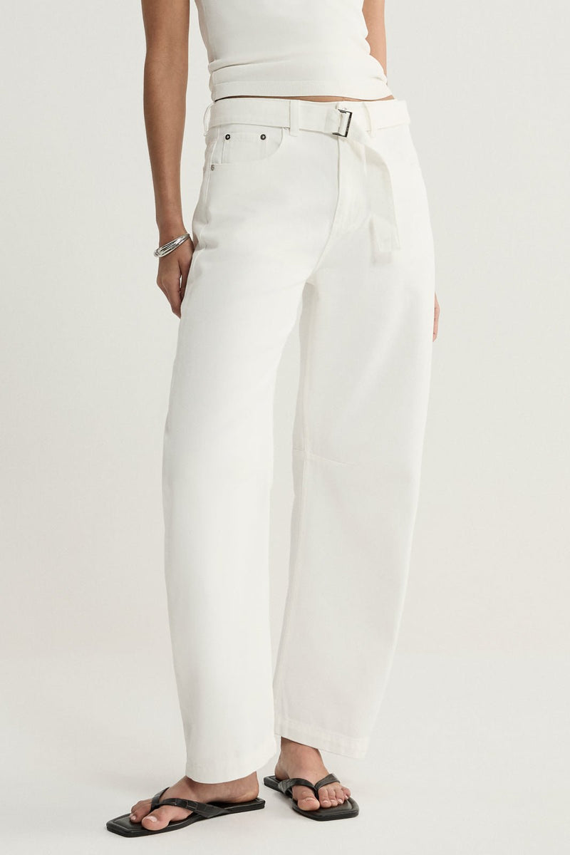 Mayfield Denim Pant Ivory-Elka Collective