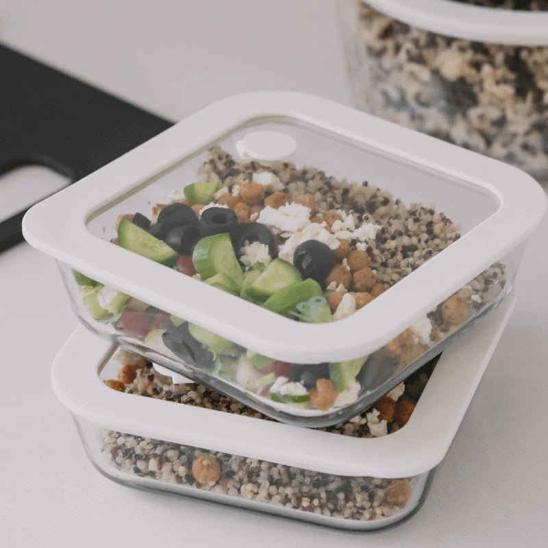 Meal Prep and Storage Square 8pk x 600ml - Seed & Sprout