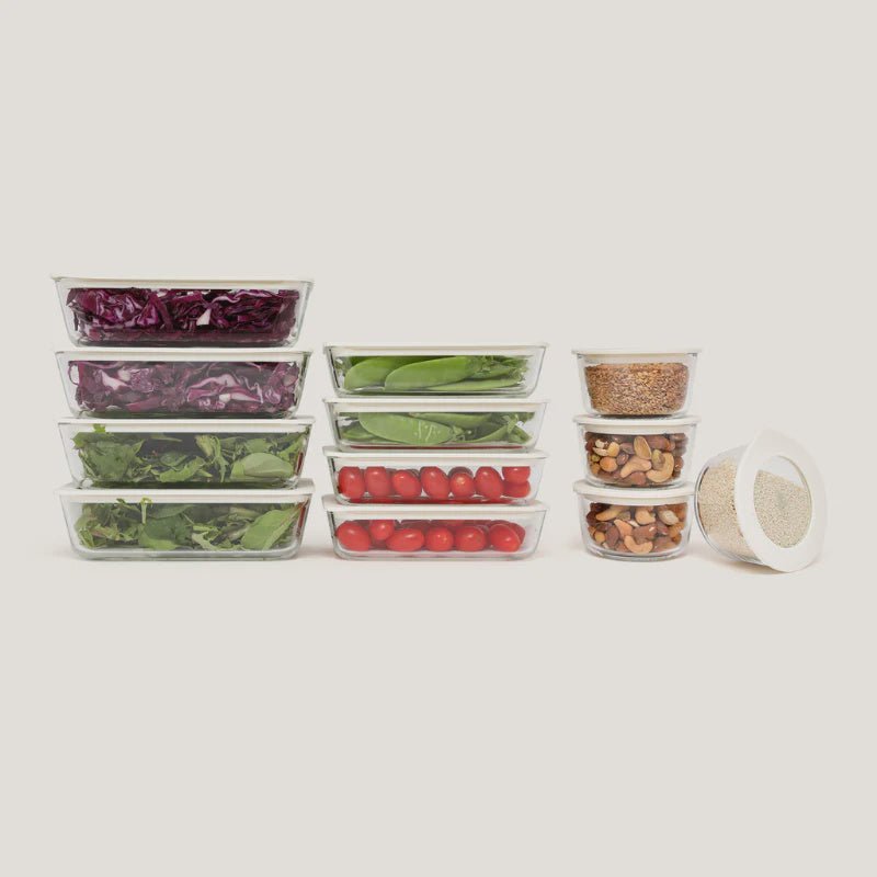 Meal Prep Containers Rectangle 12pk - Seed & Sprout