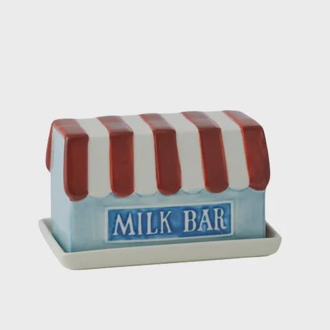 Milk Bar Ceramic Butter Dish-Coast to Coast