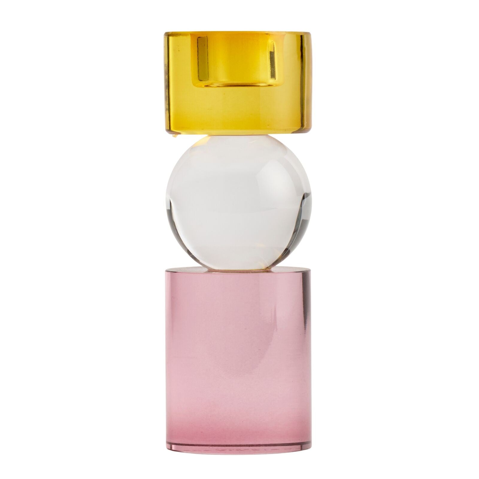 Milley Peach Candle Holder - Home Basics & Design