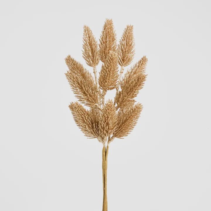 Mini Glitter Pine Bunch Gold - Florabelle