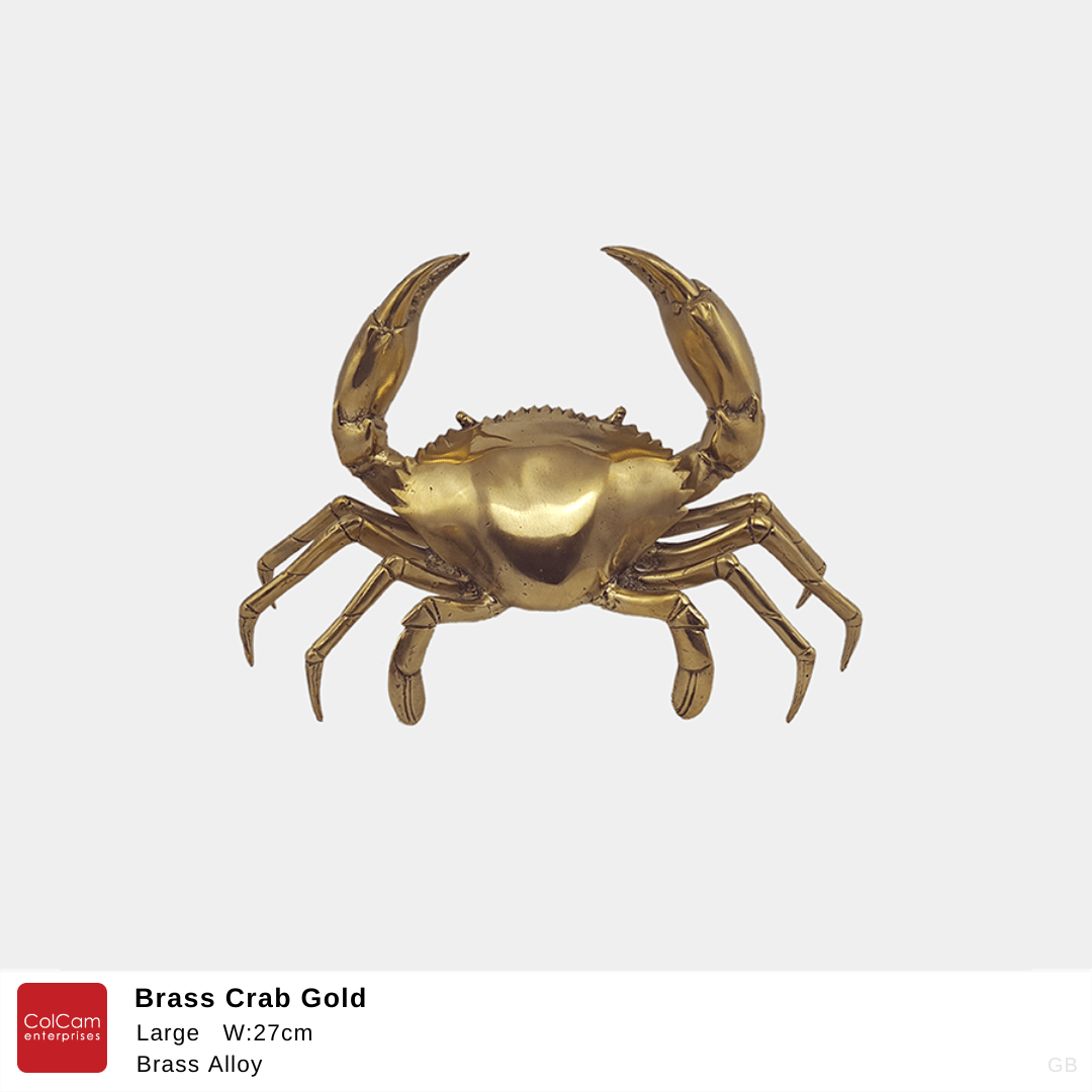 Mud Crab Brass Large 27cm - Colcam