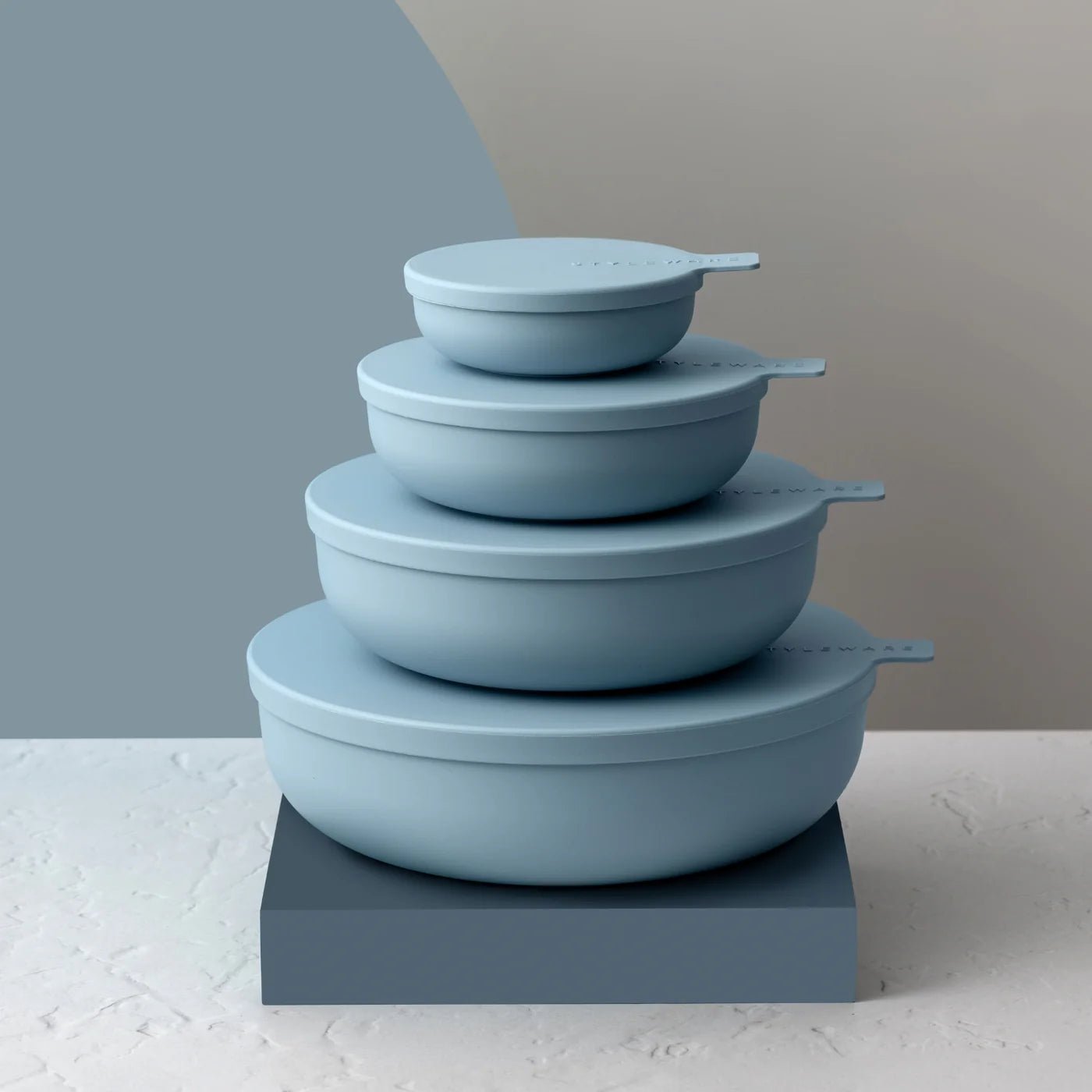 Nesting Bowl 4 Pc Sky - Styleware