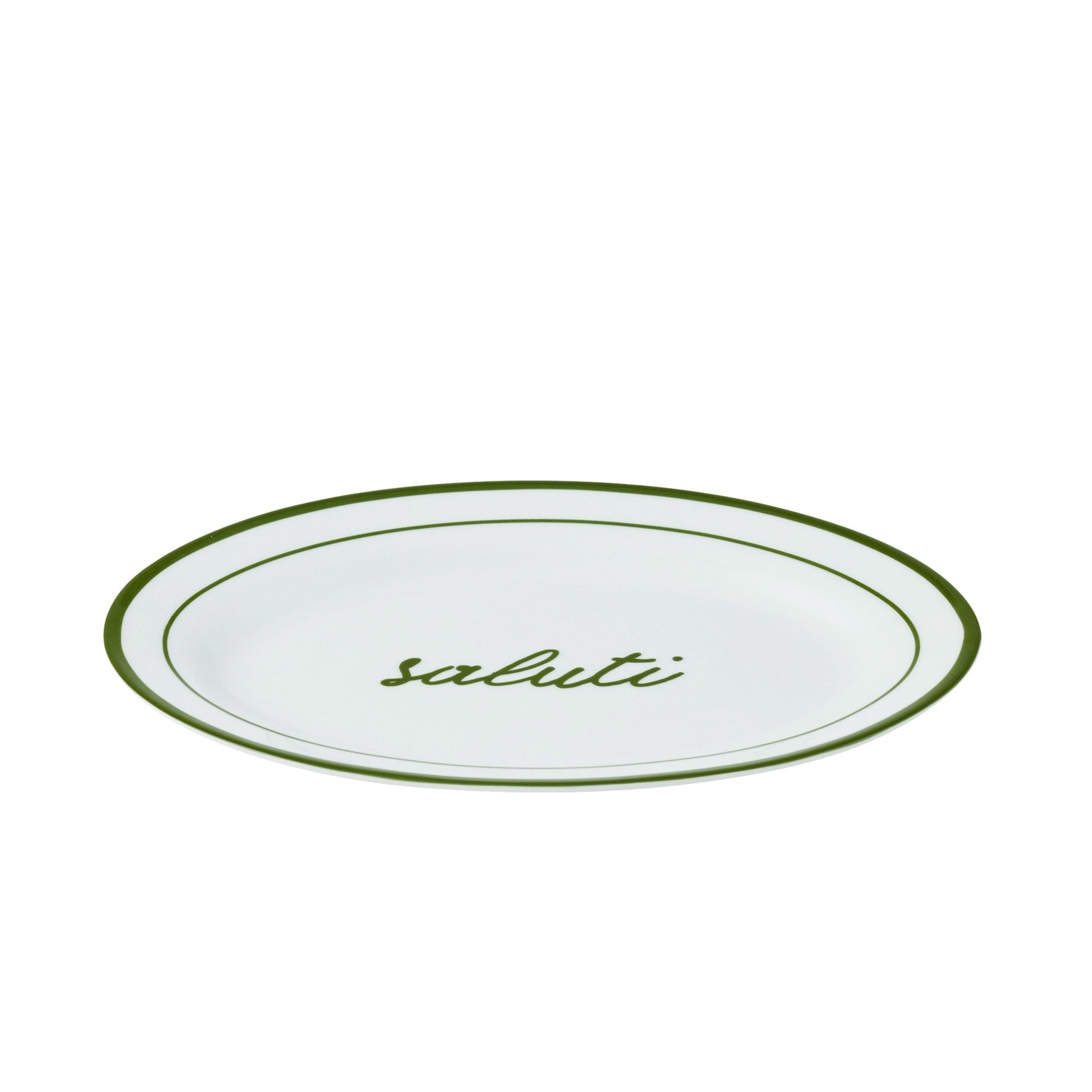 Osteria Saluti Ceramic Oval Plate - Coast to Coast
