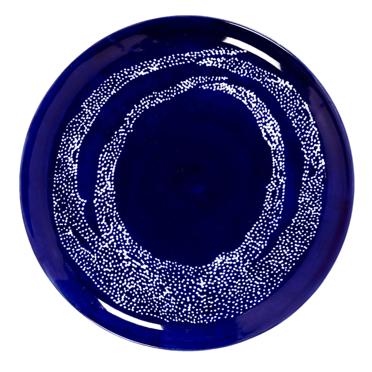 Ottolenghi Serving Bowl Blue with White Dots-Gourmet & Lifestyle Brands