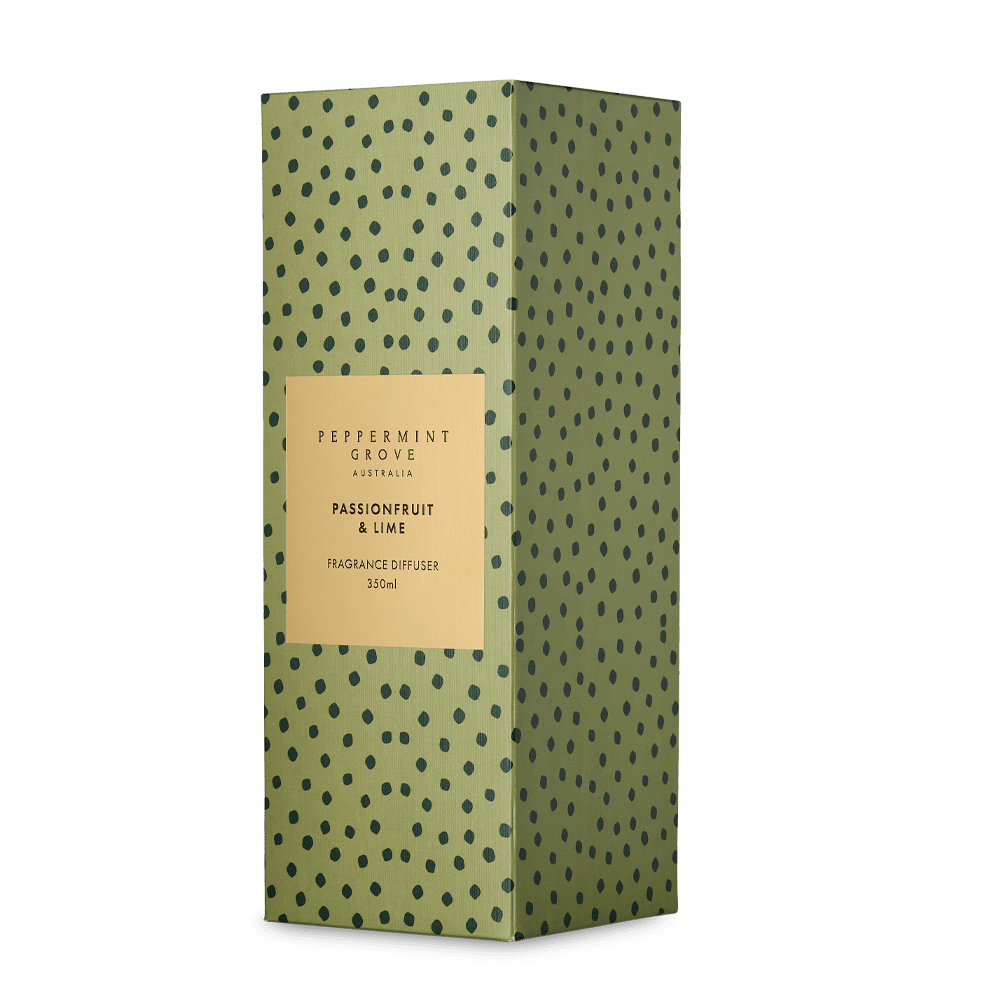 Passionfruit & Lime Ltd Ed Diffuser 350ml - Peppermint Grove