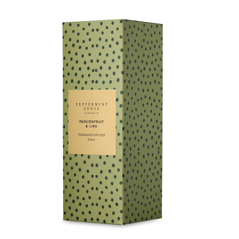 Passionfruit & Lime Ltd Ed Diffuser 350ml - Peppermint Grove