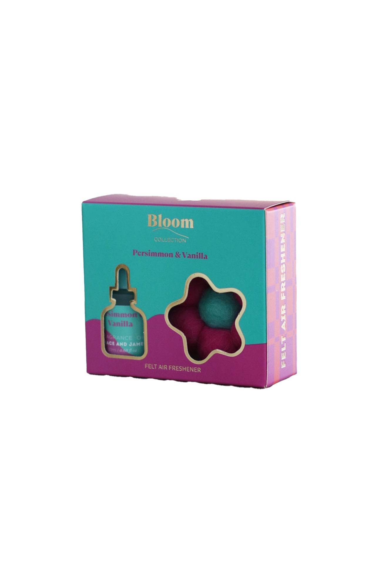 Persimmon & Vanilla Felt Air Freshener - Grace and James