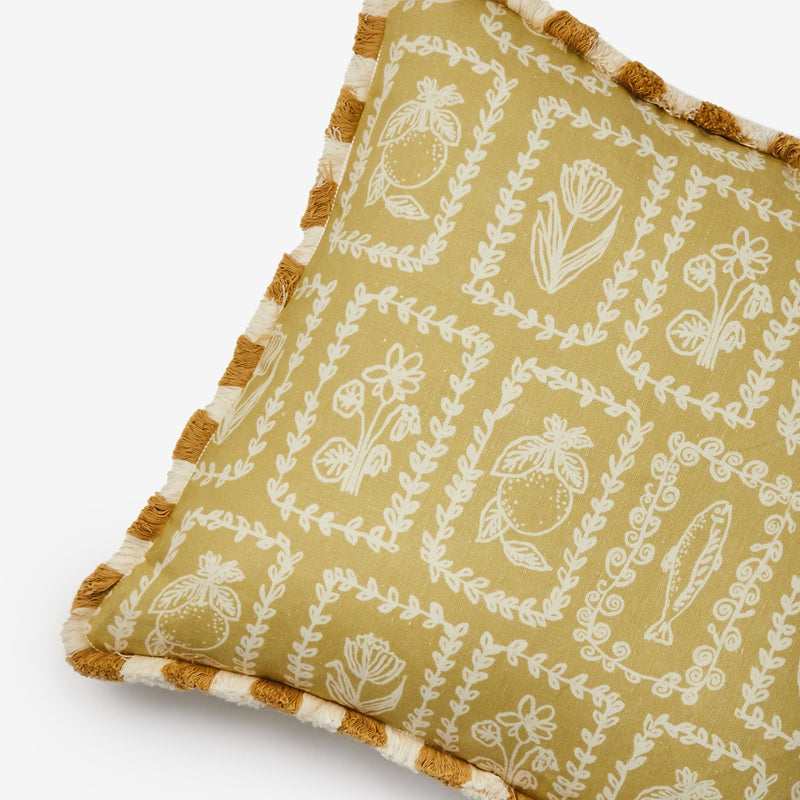 Petra Ecru 50cm Cushion - Bonnie & Neil