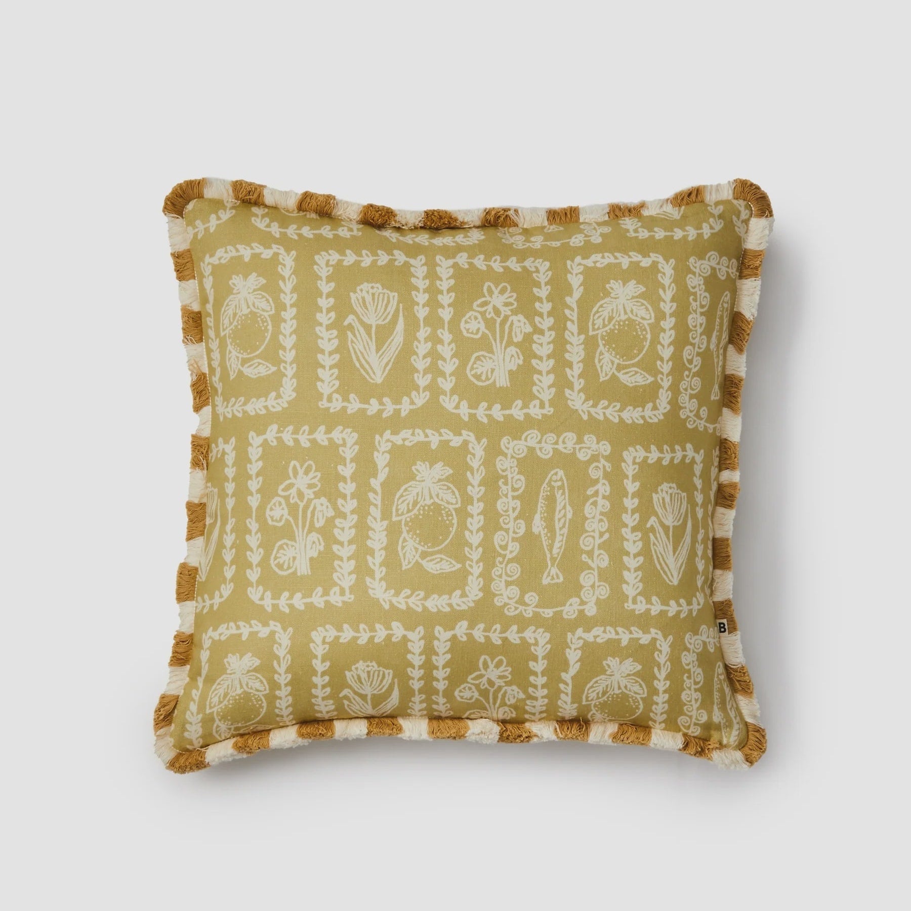 Petra Ecru 50cm Cushion - Bonnie & Neil