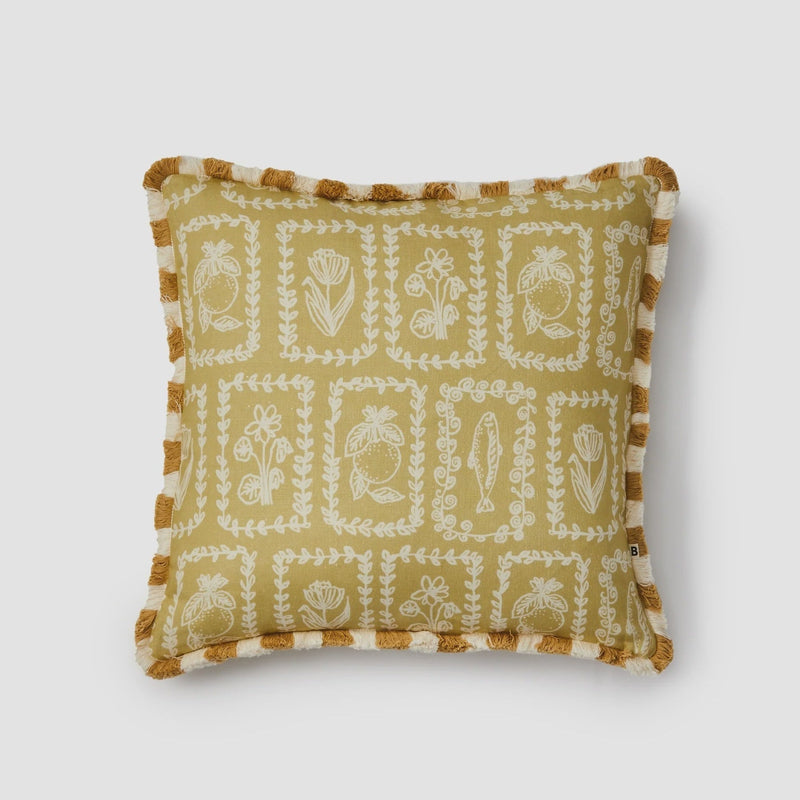 Petra Ecru 50cm Cushion - Bonnie & Neil