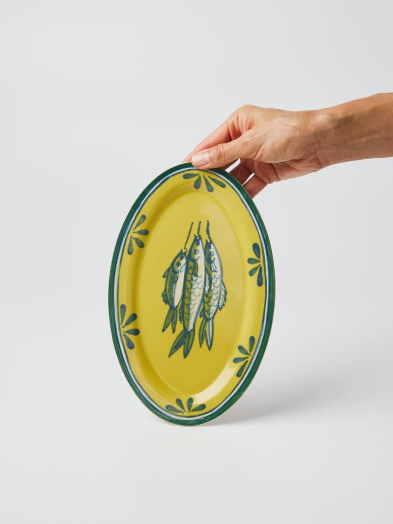 Piccolo Vita Plate Fish-Jones & Co