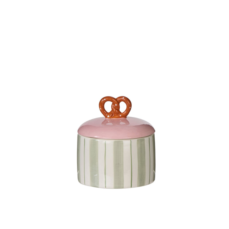 Pierre Pretzel Stripe Cannister - IsAlbi