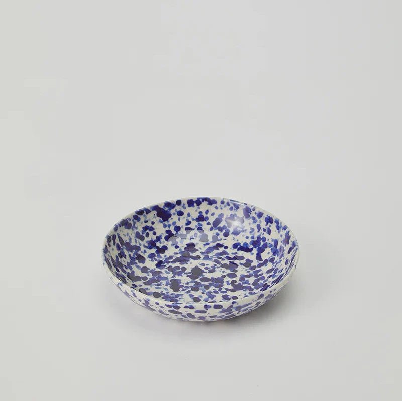 Pinchos Navy Splatter Bowl - Jones & Co