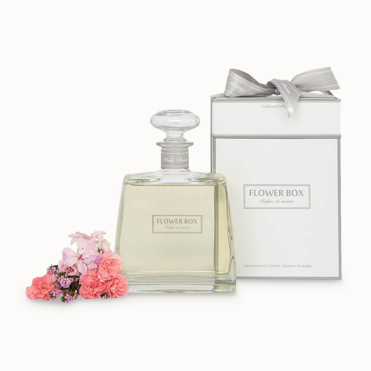 Pink Flowers Hallmark Diffuser - Flower Box