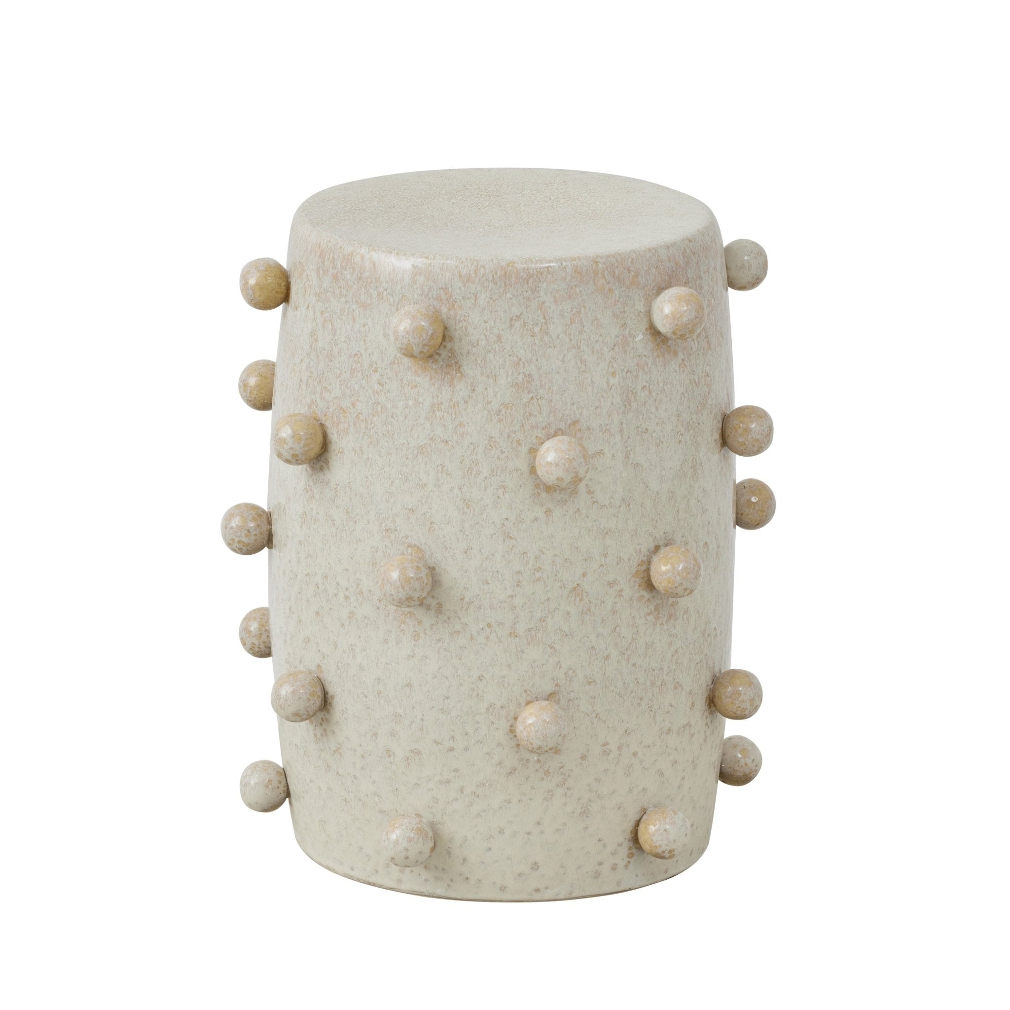 Pip Ceramic Stool Ivory - Coast to Coast