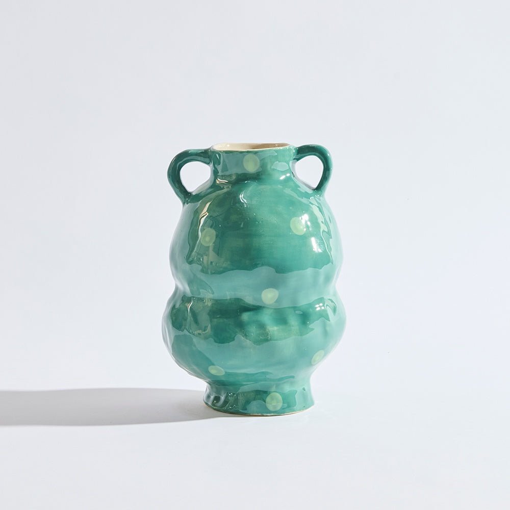Portico Large Vase Green - KAS Australia