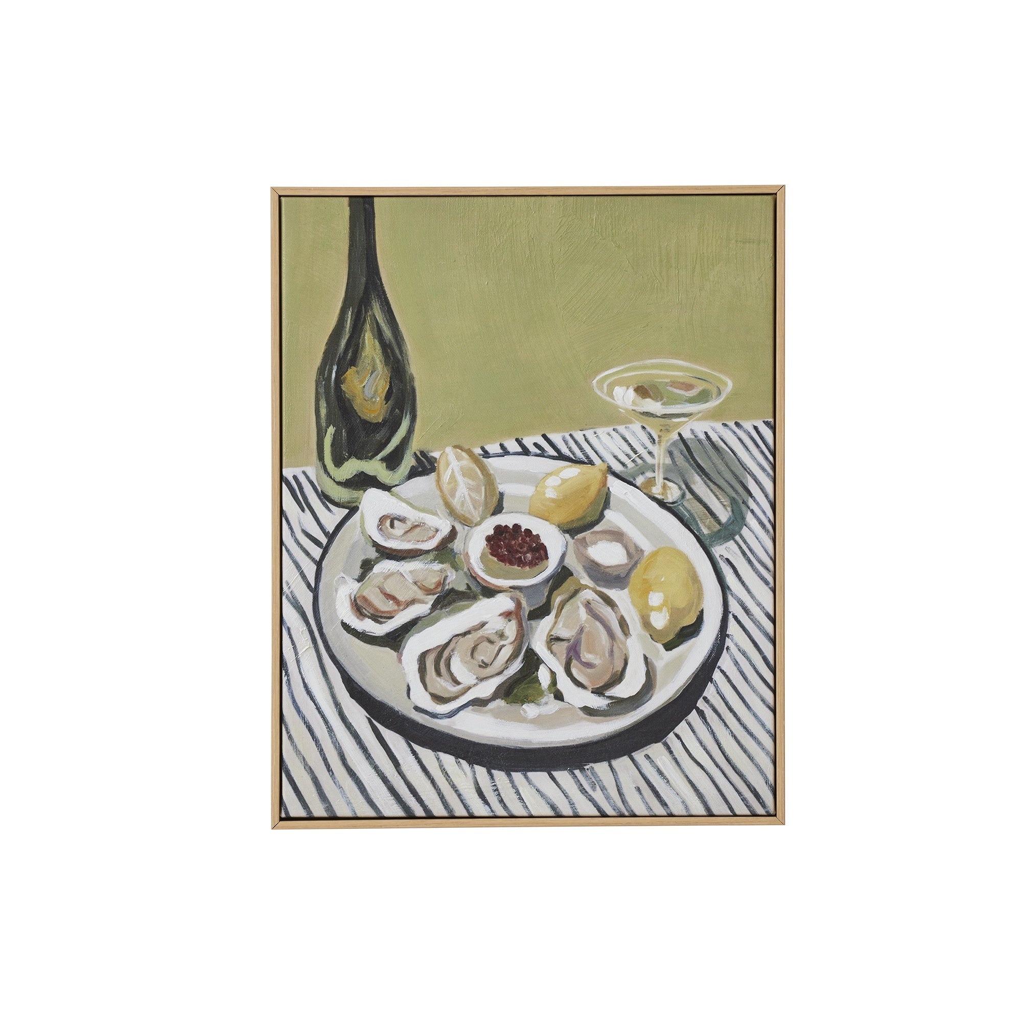 Prost Natural Frame Oil Painting-Coast to Coast