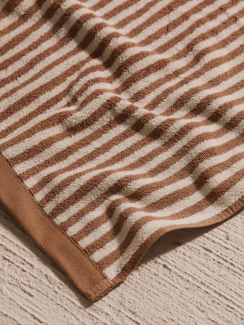 Raye Terracotta Towels - L & M Home