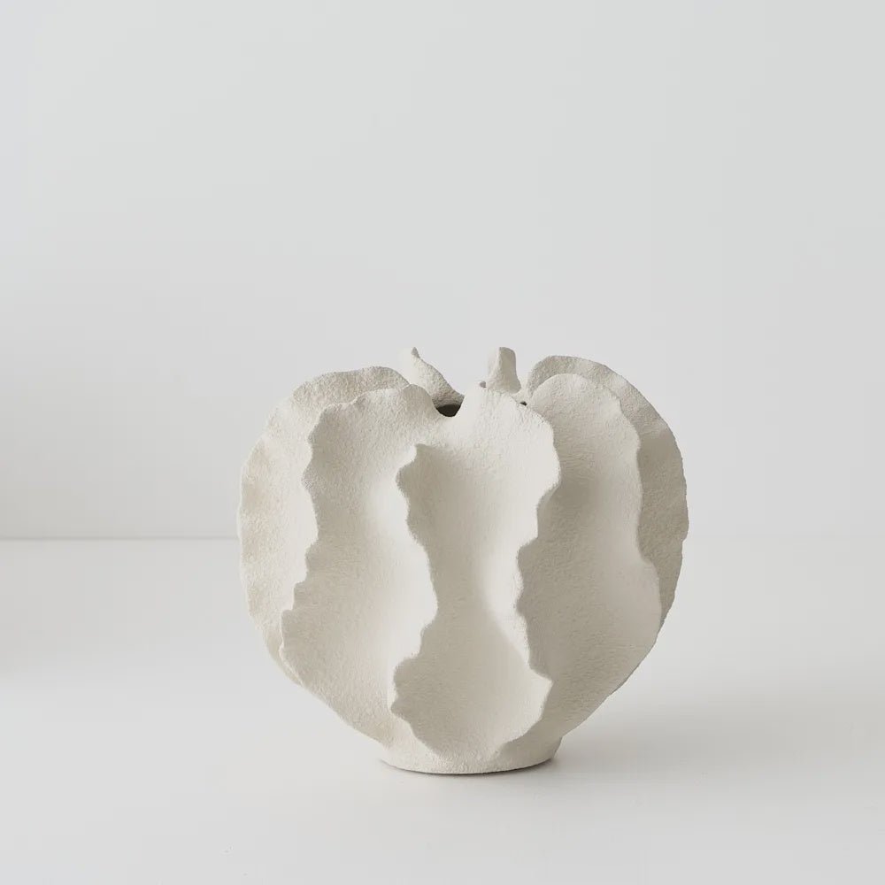 Salento Vase Limestone Small - Floral Interiors