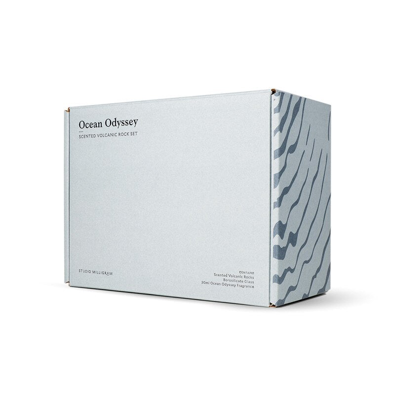 Scented Volcanic Rocks - Tin 300g - Ocean Odyssey - Telegram Co