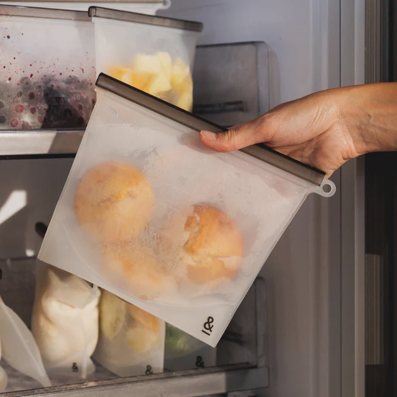 Small Silicone Food Pouch-Seed & Sprout