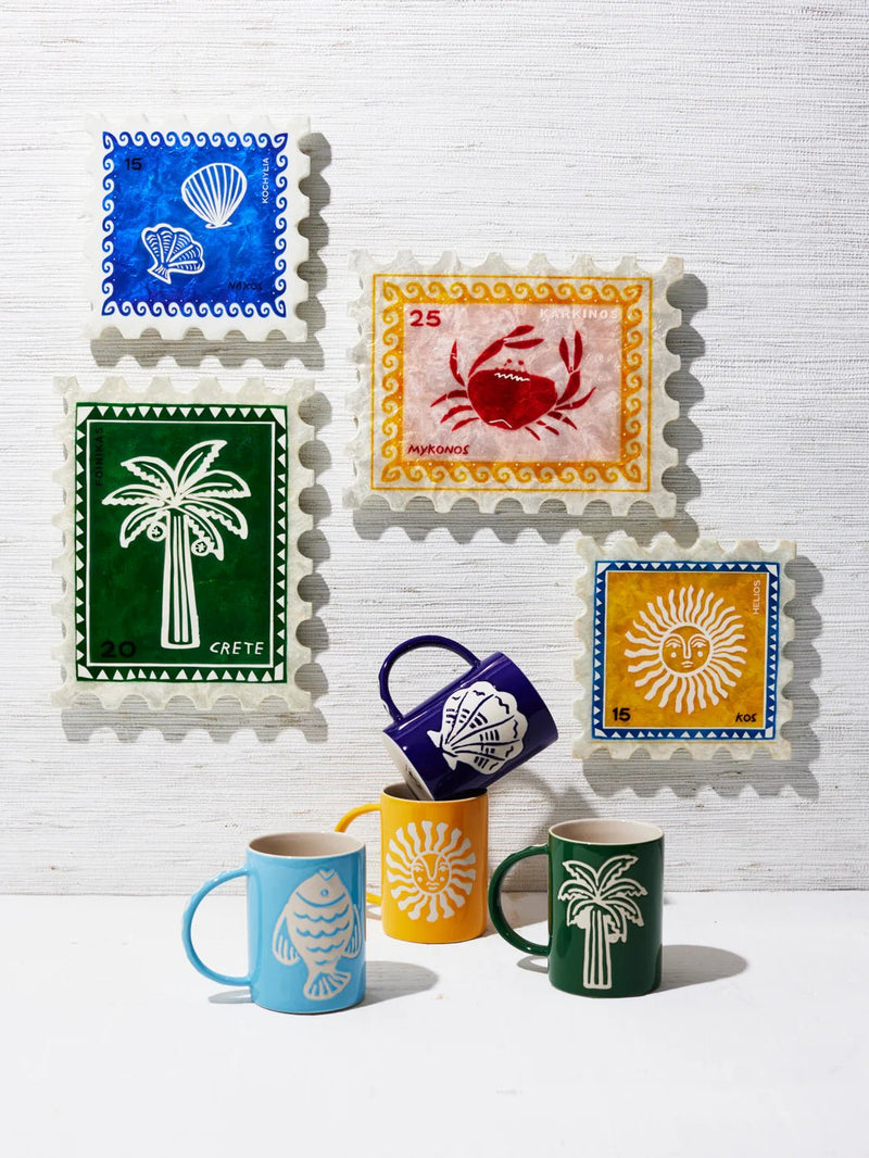 Sunroom Palm Stamp - Jones & Co