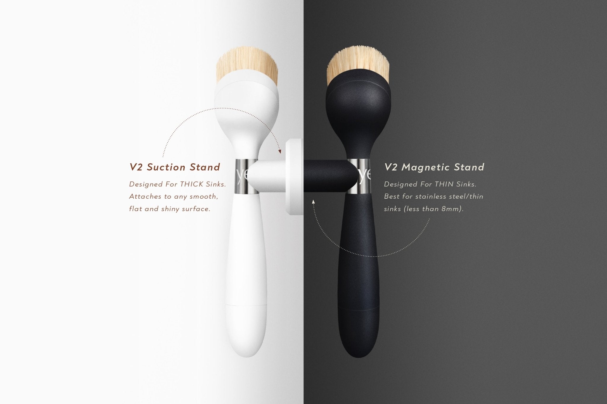 The One Brush V2 Suction-Yeseco