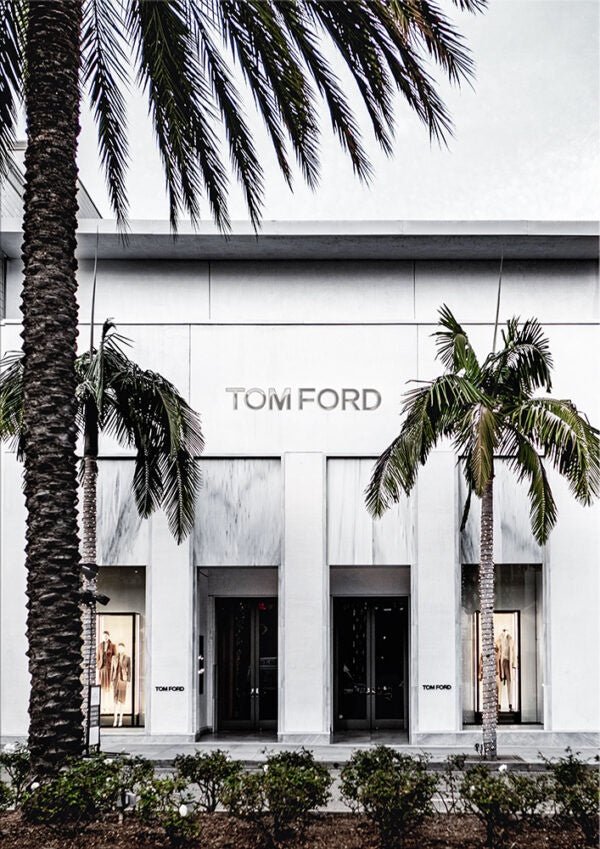 Tom Ford Shop Front in Black Frame - Cooper Black