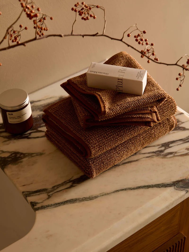 Tweed Brulee Hand Towel-L & M Home