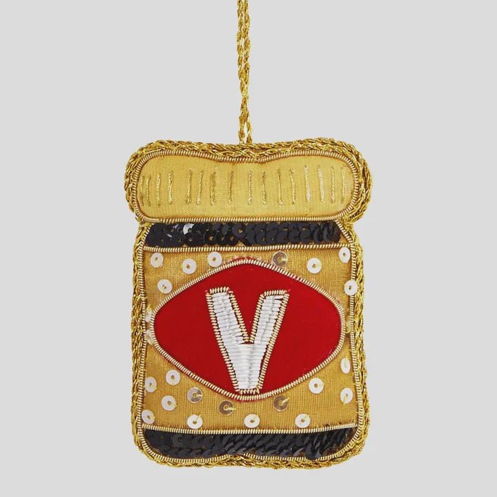 Vegemite Sequin Tree Decoration - Home Basics & Design