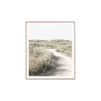Winding Path Raw Framed Print – Home Basics & Design