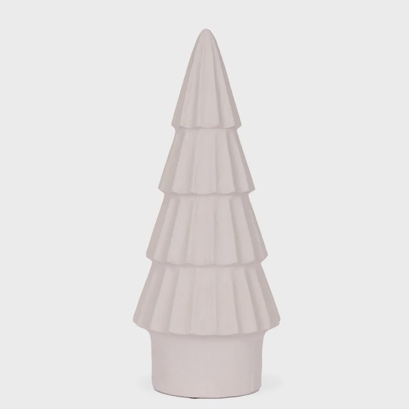 White Minimal Tree - Holly & Ivy