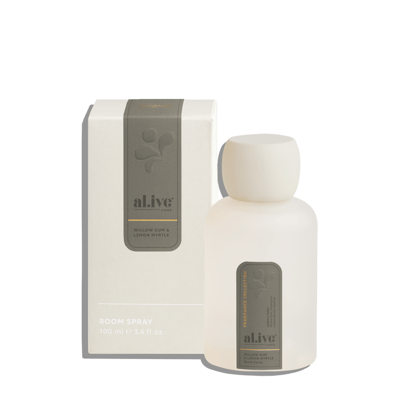 Willow Gum & Lemon Myrtle Room Spray-Alive Body