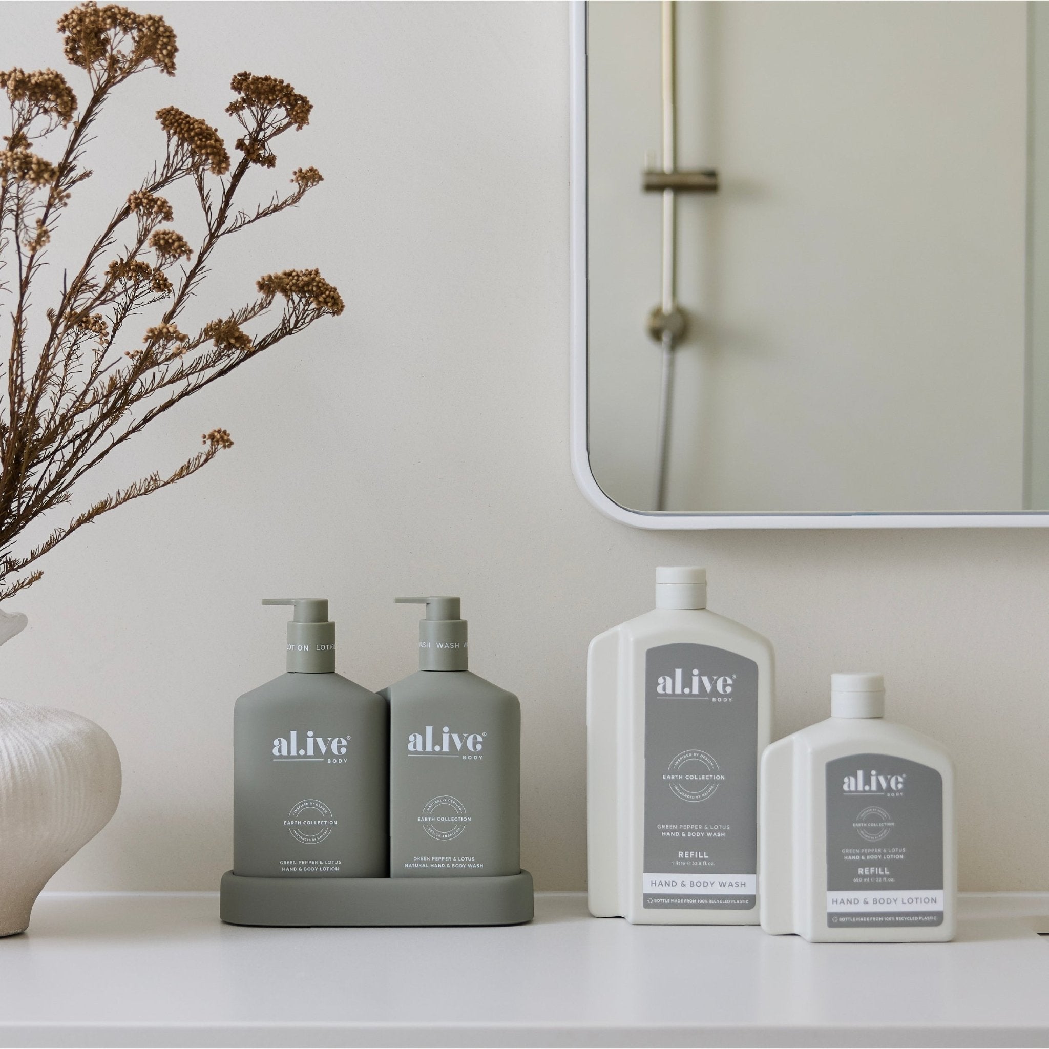 Willow Gum & Lemon Myrtle Wash Refill-Alive Body