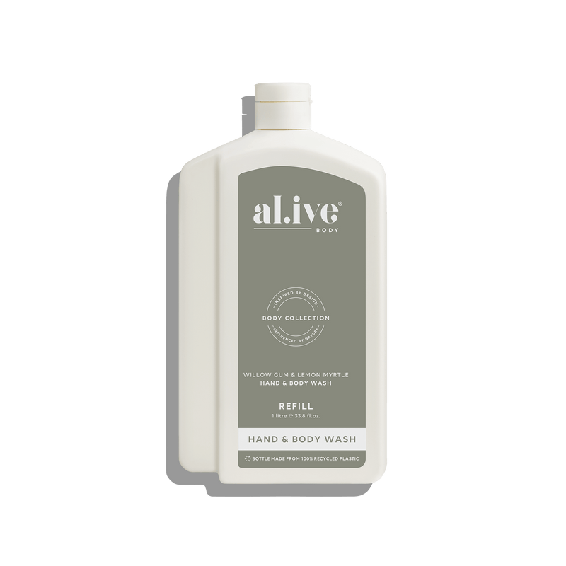 Willow Gum & Lemon Myrtle Wash Refill-Alive Body