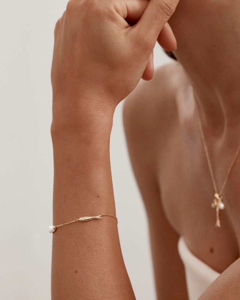 Wishing Bracelet 18k Gold-By Charlotte