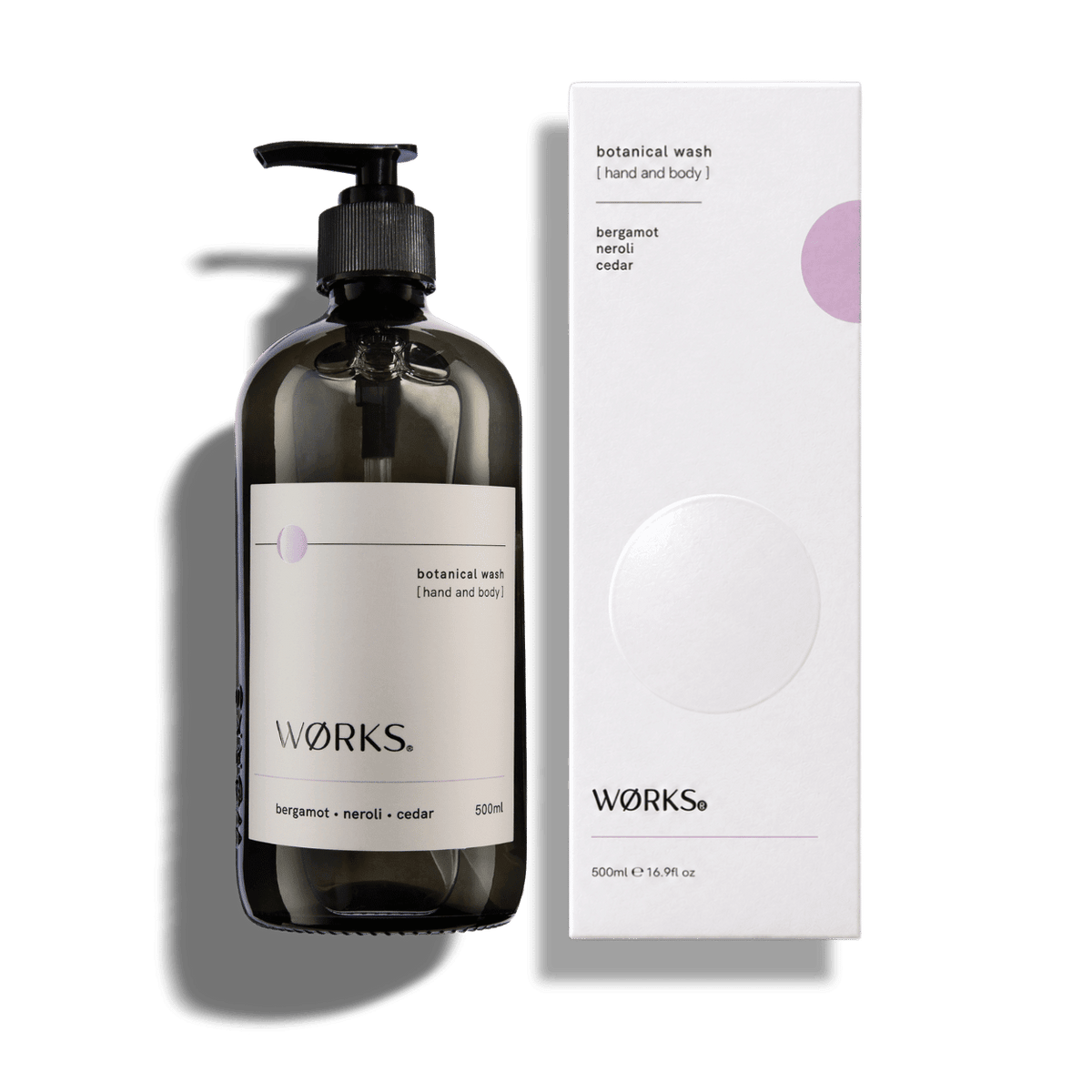 WORKS Bergamot Wash 500ml-WORKS