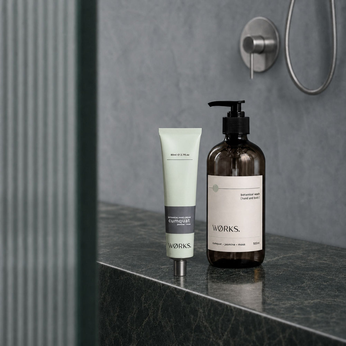 WORKS Cumquat Hand Cream 80ml-WORKS