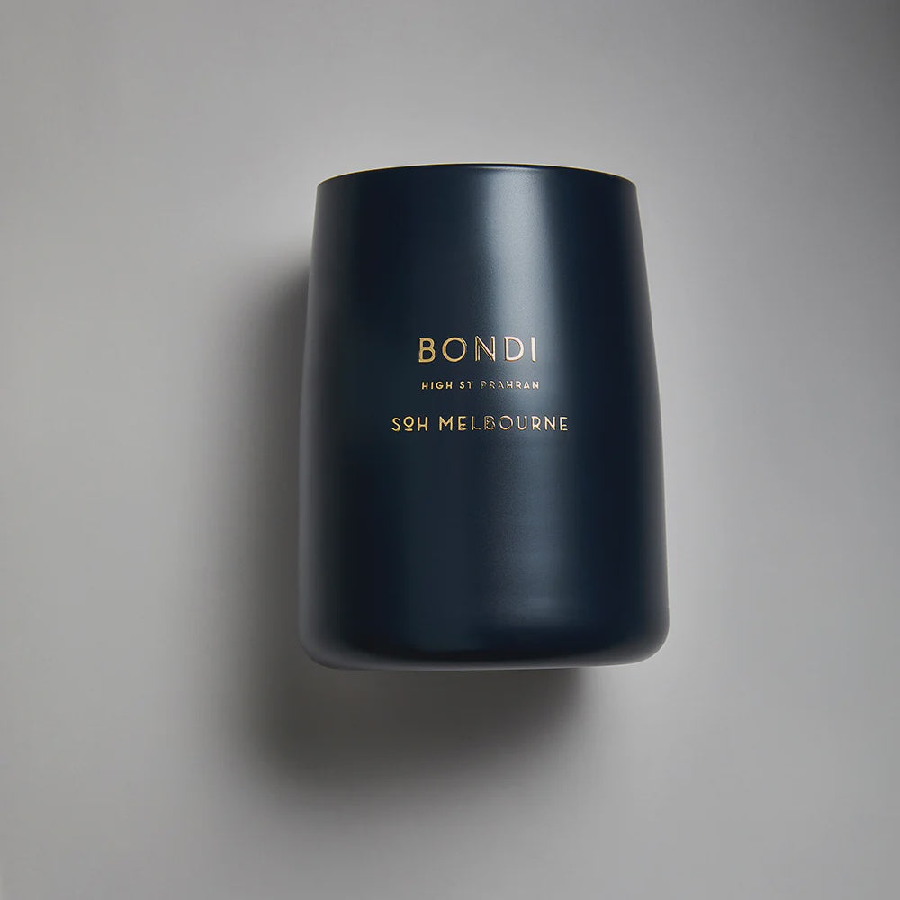 Bondi Navy Matte Candle