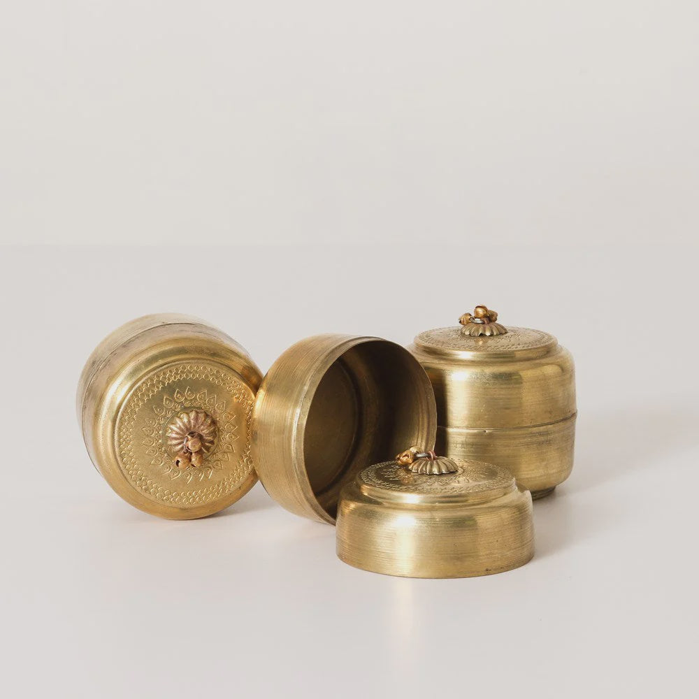 Indian Brass Box