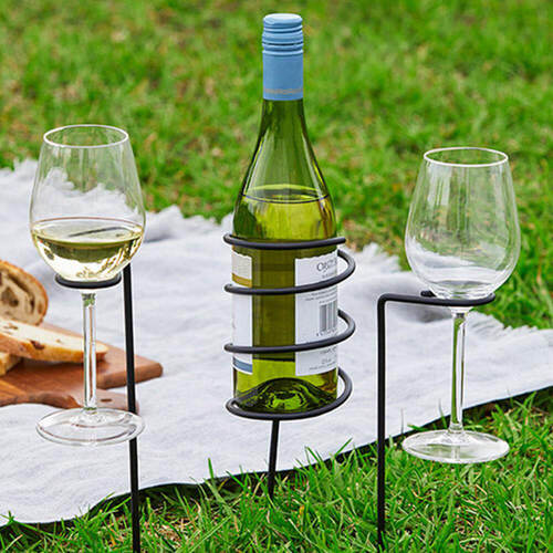 3pce Picnic Wine Set Bk