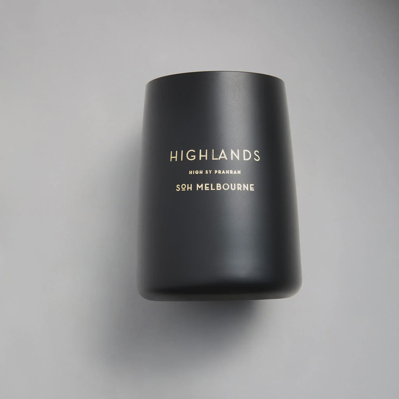 Highlands Black Matte Glass