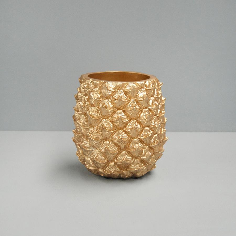 Pineapple Planter Gold