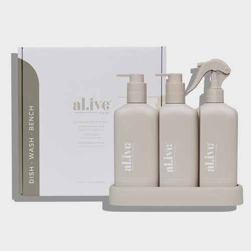 Alive Body Kitchen Trio in Stone