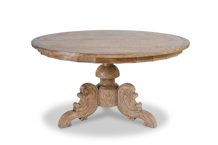 Caribbean Round Dining Table Natural